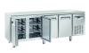 TAVOLO REFRIGERATO INOX  QUATTRO PORTE PROFONDITA CM. 60 SF 4100 BASSATEMPERATURA - foto 1