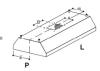 CAPPA CENTRALE INOX AISI 304 NEUTRE PROF. CM. 130 - foto 1