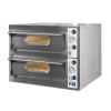 FORNO ELETTRICO A DUE CAMERE CM. 95X86.5X71H CON CIELO IN REFRATTARIO  START 44 BIG - foto 1