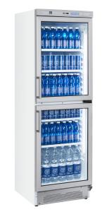 FRIGO BEVANDE CON DOPPIA PORTA A VETRO TMG390