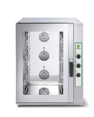 FORNO ELETTRICI A CONVEZIONE / VAPORE DIRETTO GASTRONOMIA - PASTICCERIA 10 TEGLIE GN 1/1 COMANDI MECCANICI   TOP10M  TRIFASE