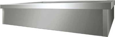 VASCA INOX AISI 304 BAGNOMARIA DA INCASSO, CAPACITA N. 03 TEGLIE GN 1/1 COD. VBC 311