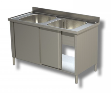 SINK ON CABINET     AISI 304